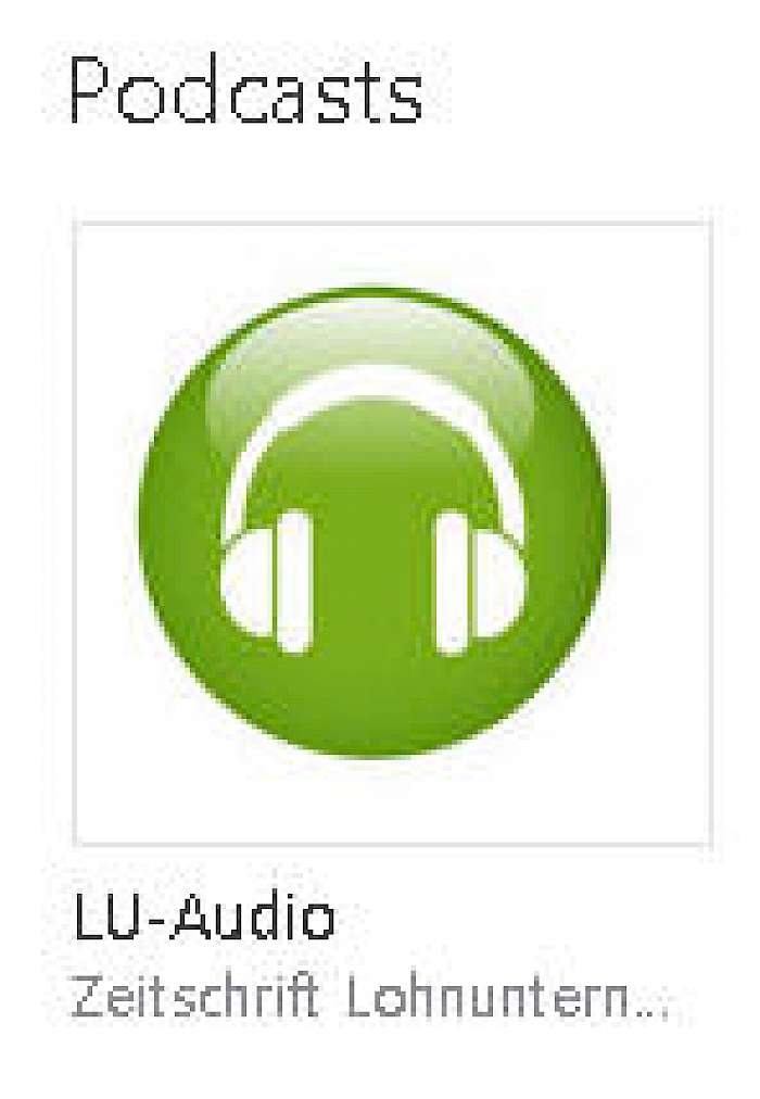 Das Logo von LU-Audio, bekannt aus der Zeitschrift LOHNUNTENEHMEN