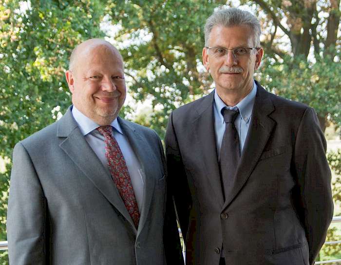 Jan-Klaus Beckmann und Hans-Dieter Kreft