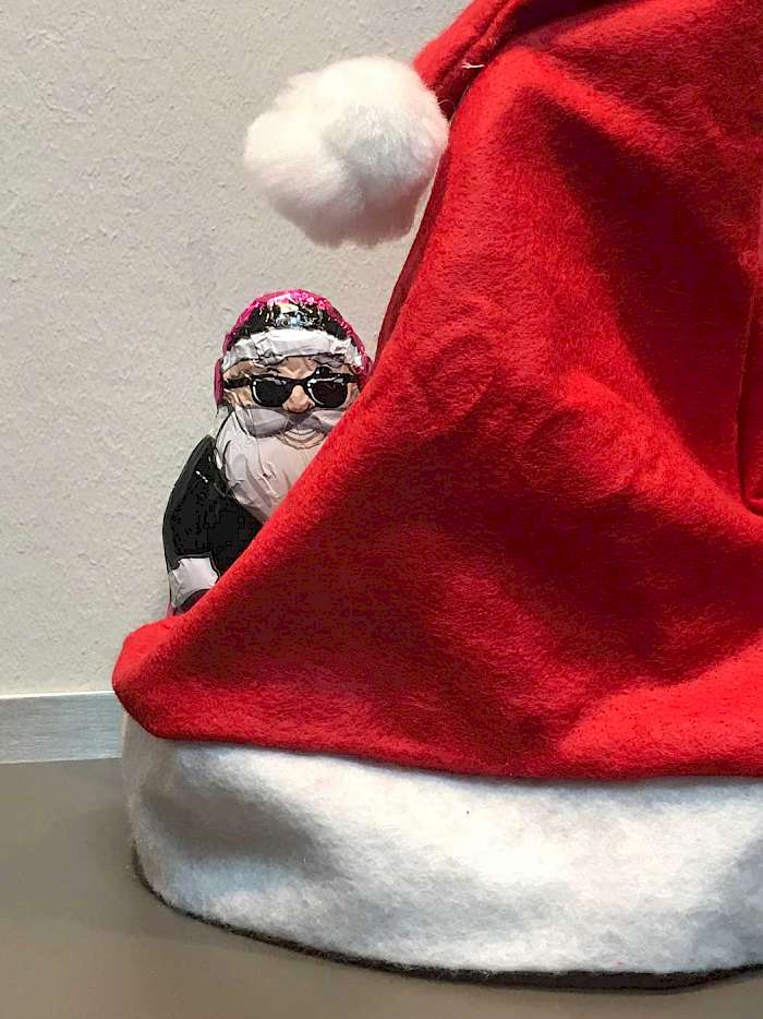 Weihnachten etwas versteckt - ein Symbolbild für 2020?