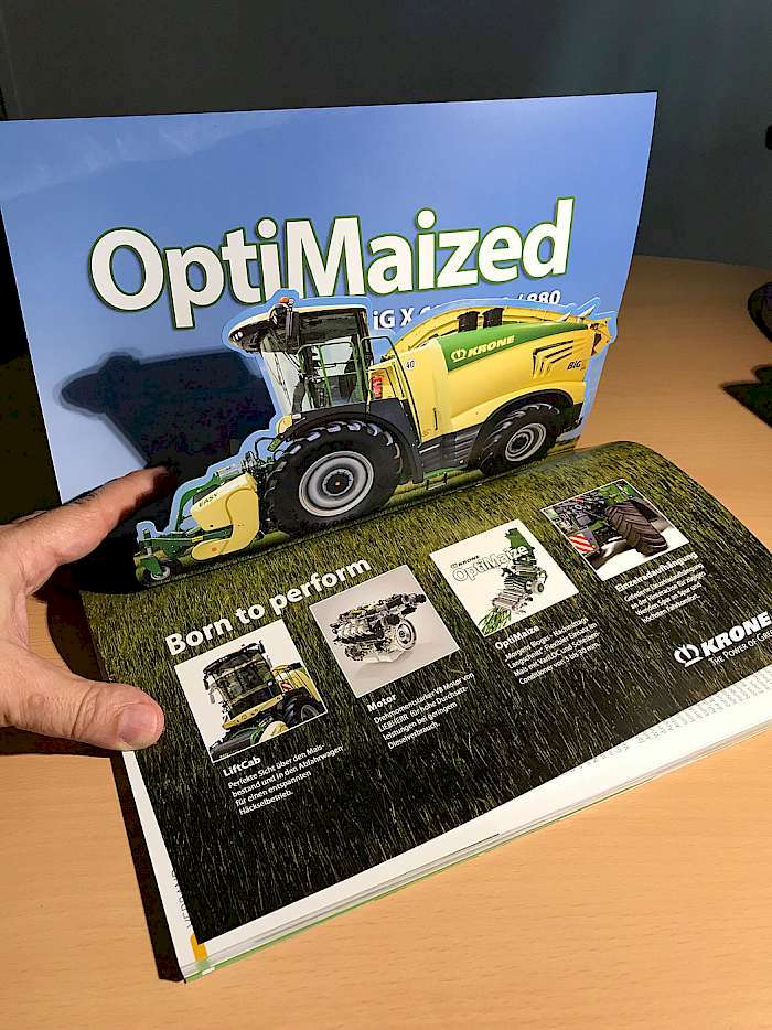 Pop-Up Häcksler in LOHNUNTERNEHMEN