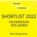 FESTMETER auf der Fachpresse Shortlist - die Urkunde