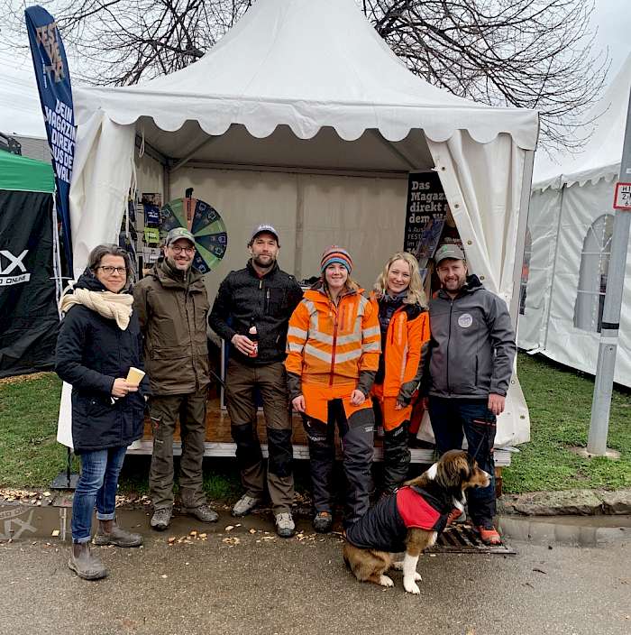 Besuch am FESTMETER-Stand