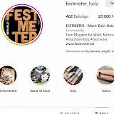 Seite der Instagram-Reels von FESTMETER